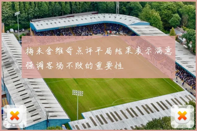 梅米舍维奇点评平局结果表示满意强调客场不败的重要性